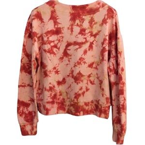 Anthropologie Pilcro Elayne Tie Dye Pullover Sweatshirt NWT Women’s Size X-Small
